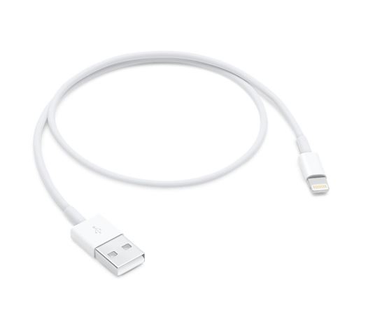 Apple Lightning To USB Cable (0.5m) - White