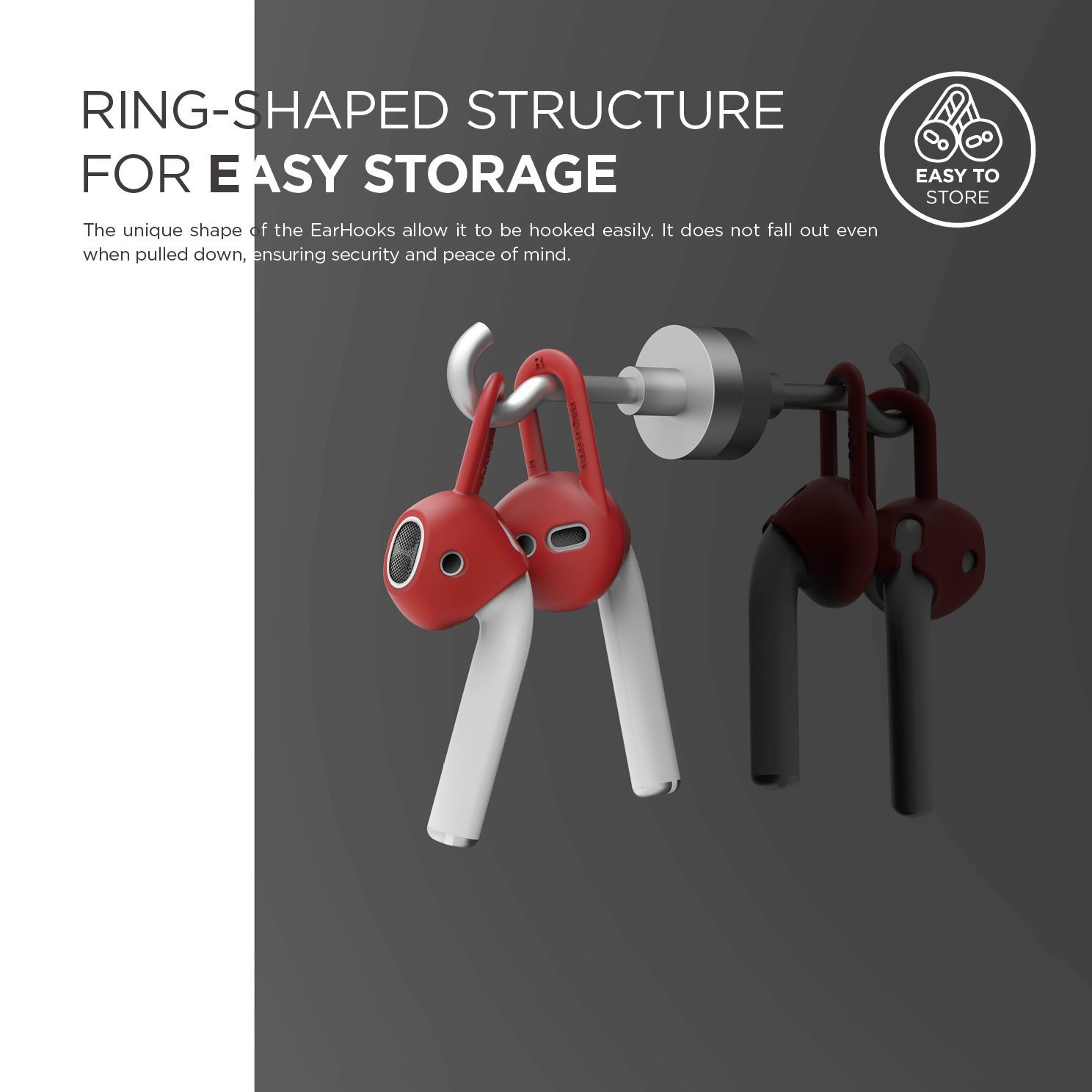 Elago AirPod Earhook - Red