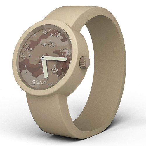 O clock Watch - Camouflage Desert