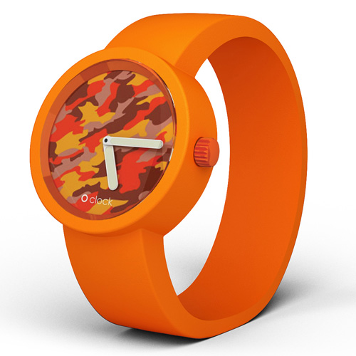 O clock Watch - Camouflage Autumn