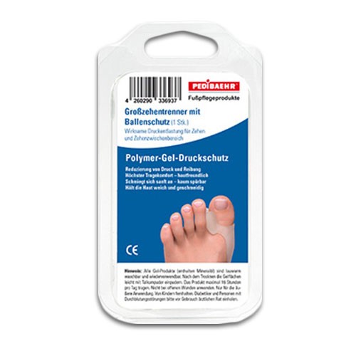 بيدي بير هلام فاصل لحماية ابهام القدم &ndash; وسط/كبير