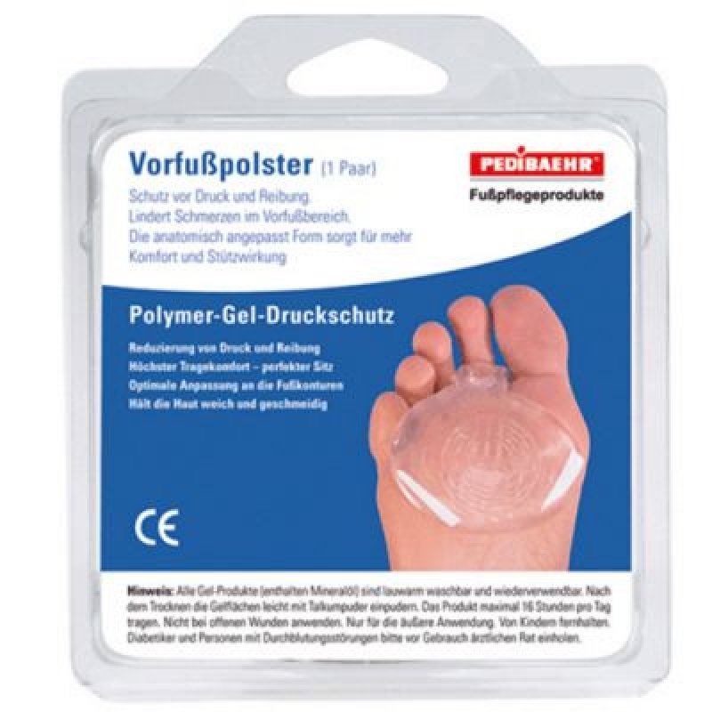 بيدي بير وسادة لمقدمة القدم مبطنة بهلام البوليمر - 13672