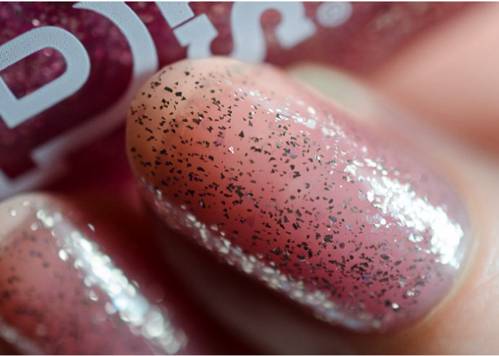 Models Own Nail Polish GlitterGel - Crystal Pink!
