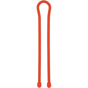 Nite lze Gear Tie Reusable Rubber Twist Tie 12 in. - 2 Pack Orange
