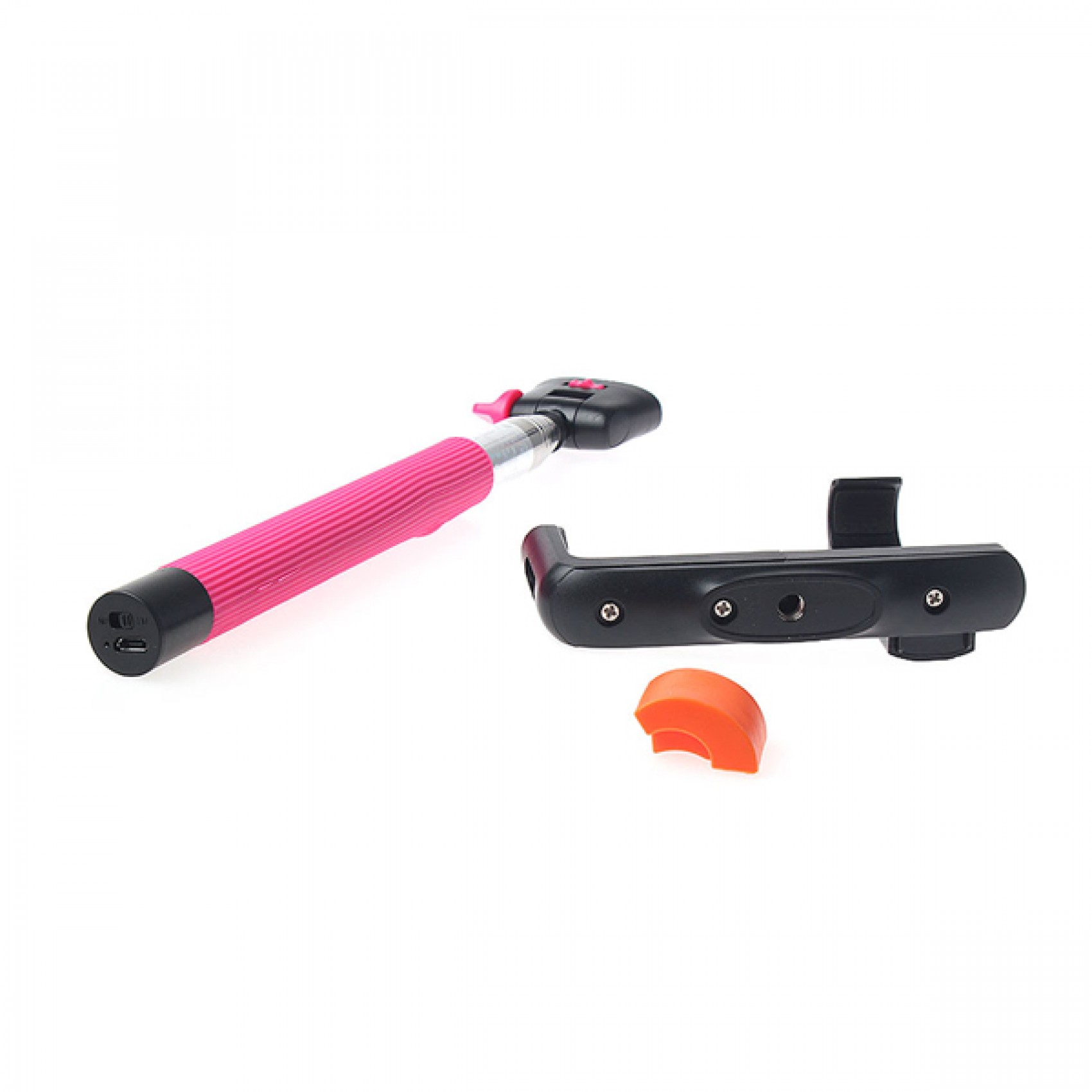 Wireless Monopod for Apple iPhone and Android Smartphones - Pink