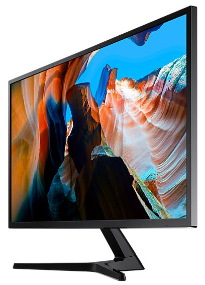 Samsung 32" UHD 4K QLED Monitor - LU32J590UQMXUE