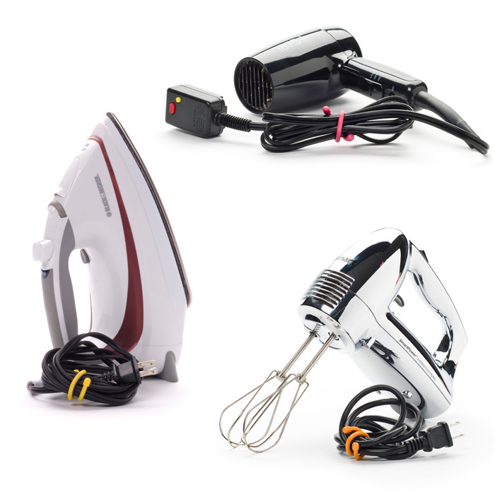 Nite Ize - Gear Tie 6" Reusable Rubber Cable Twist Ties - Pack of 2 (Black)