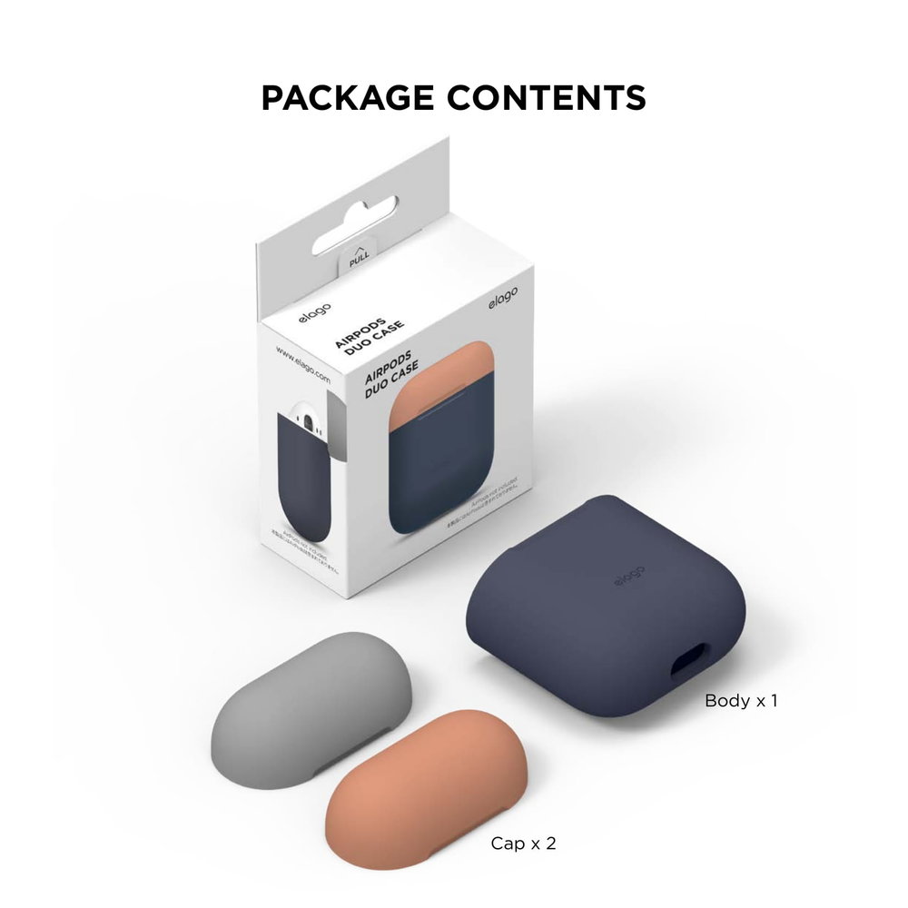 Elago Airpods Duo Hang Case - Grey