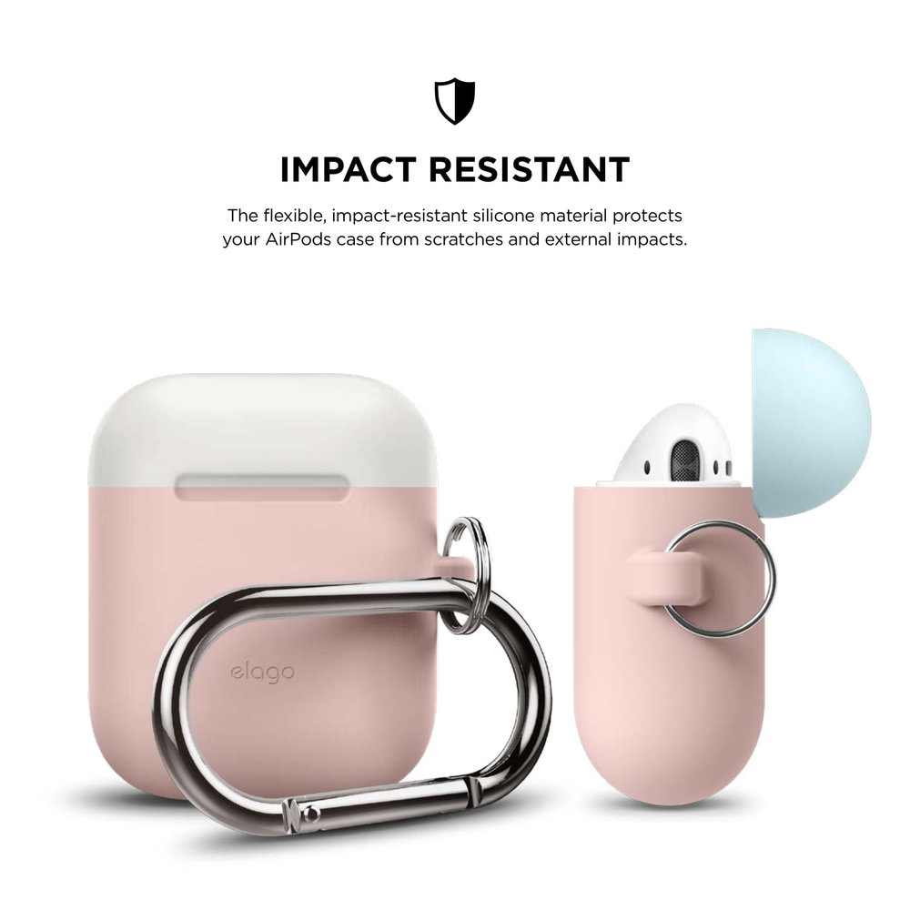 Elago Airpods Duo Hang Case - Pastel Blue