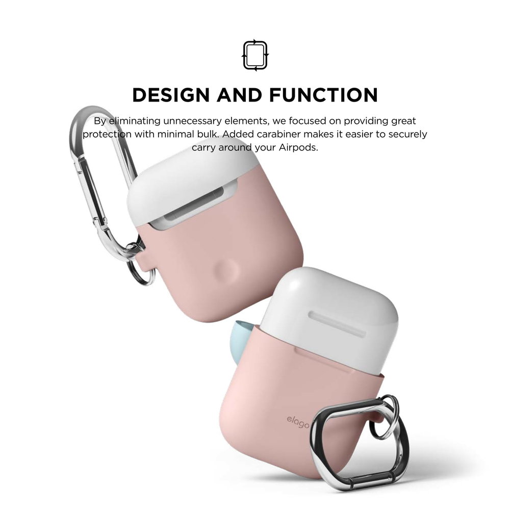 Elago Airpods Duo Hang Case - Pastel Blue