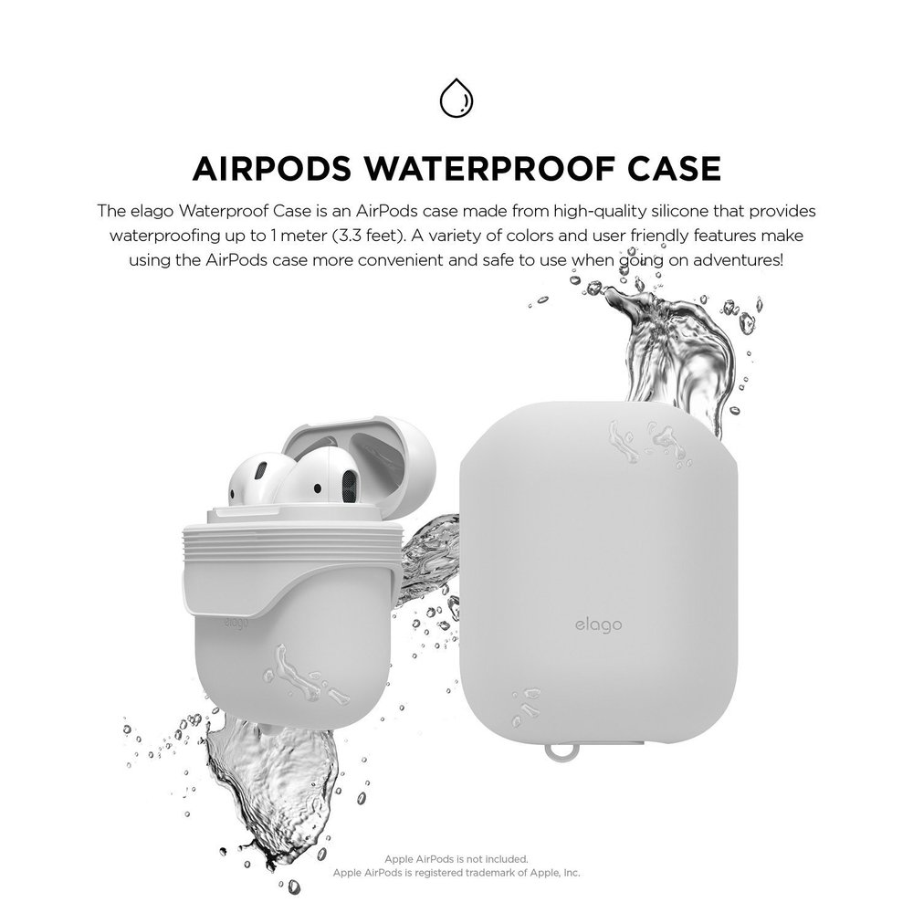Elago Airpods Waterproof Case - White