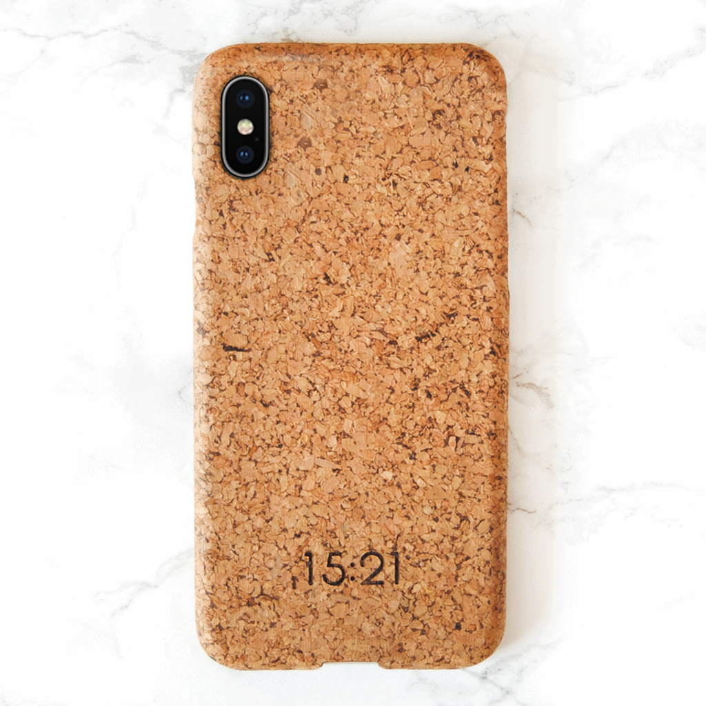 15:21 iPhone Xs Max Cork Case