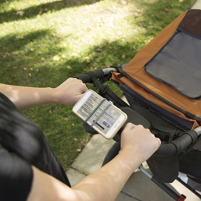 NiteIze - HandleBand Universal Smartphone Bar Mount - Charcoal