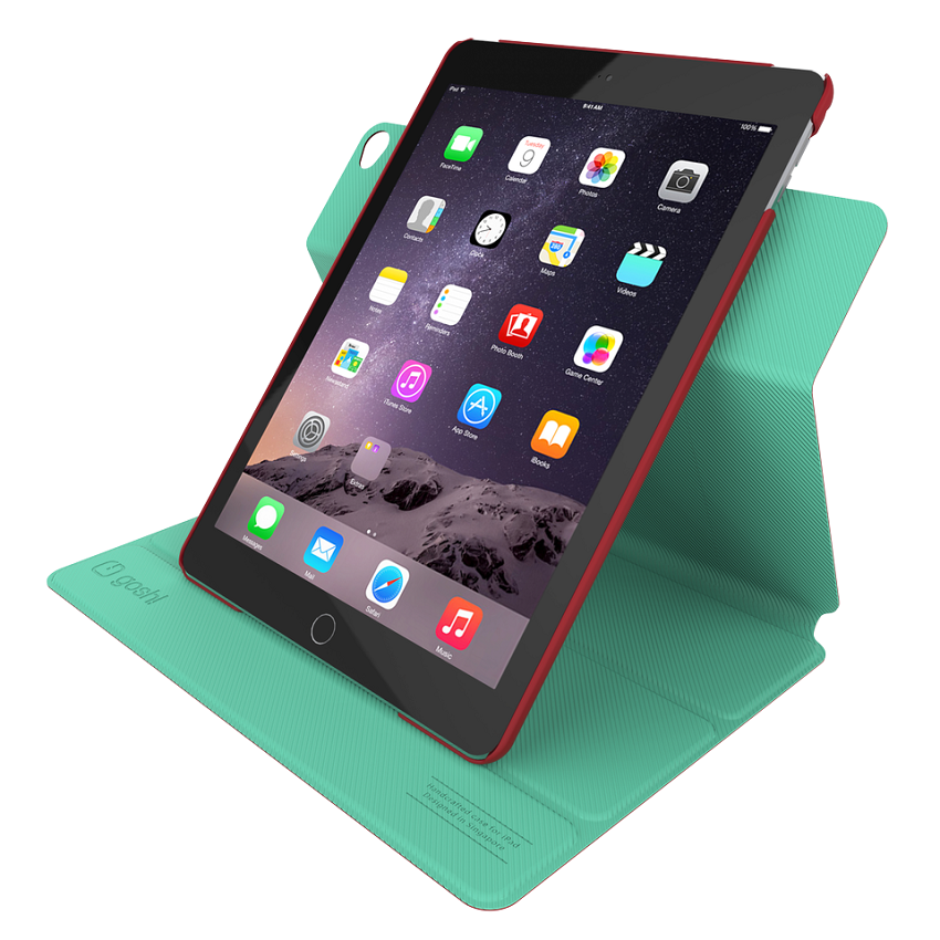 Gosh iPad Air 2 Revol Case Red/Green Case Cover - A96