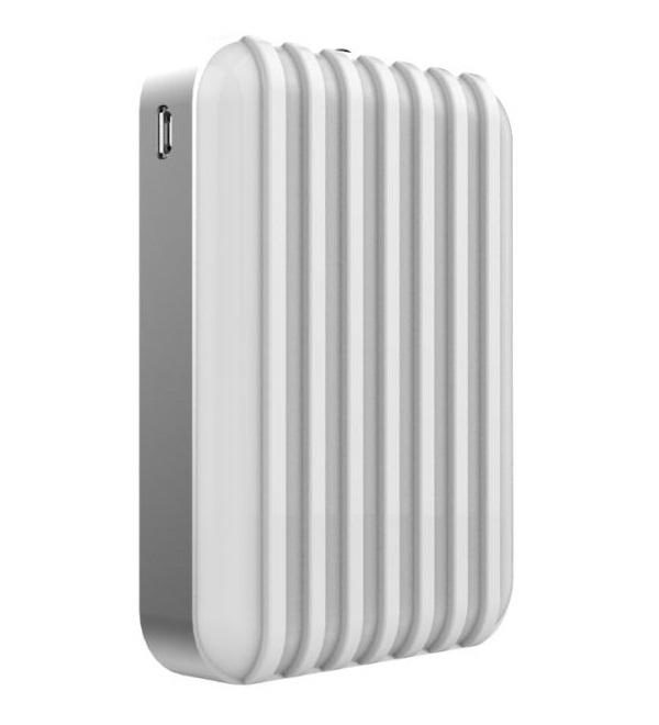 Gosh Joule Rig 10400mAh Power Bank Duo USB With Flash - E164 (Silver)