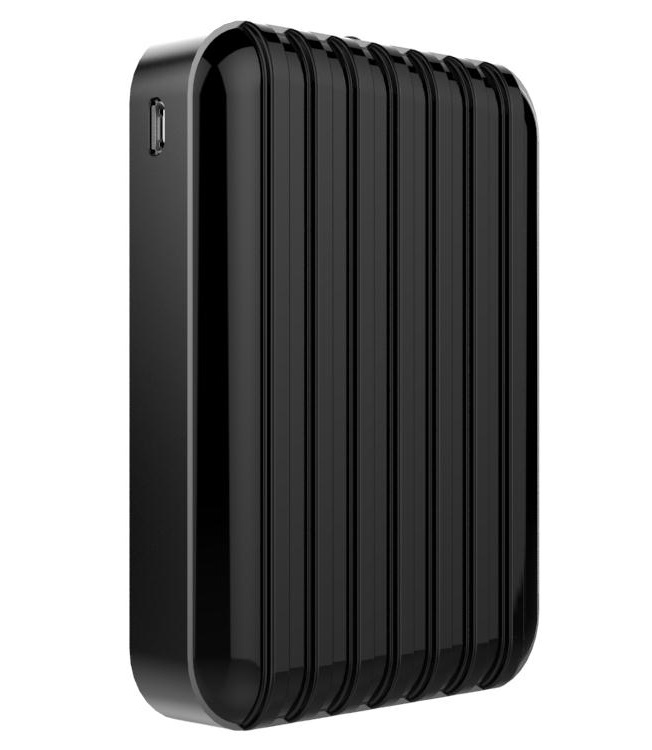Gosh Joule Rig 10400mAh Power Bank Duo USB With Flash - E157 (Black)