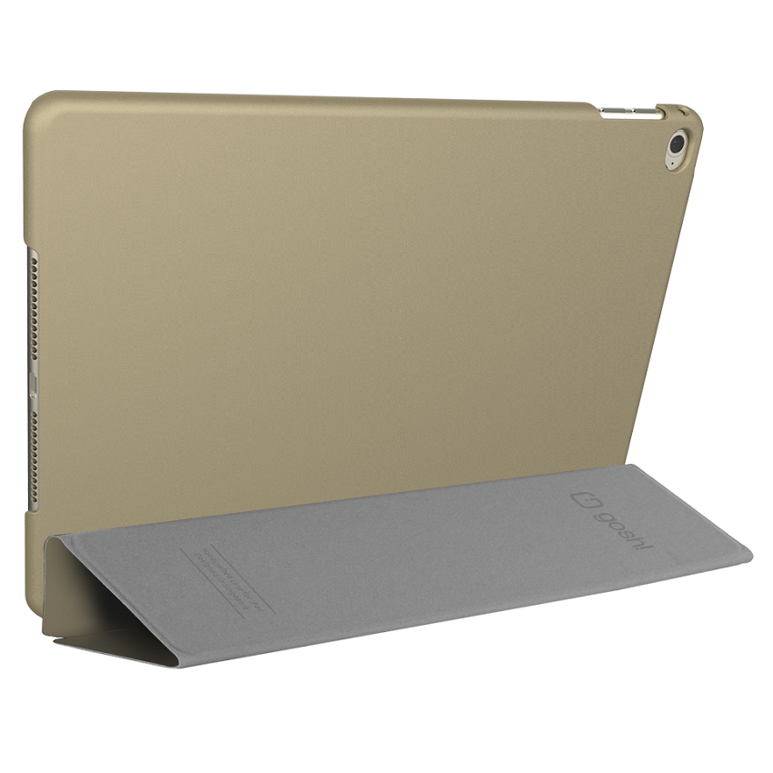 Gosh BookCase Type Leather Case for iPad Air 2 - A103 (Gold)