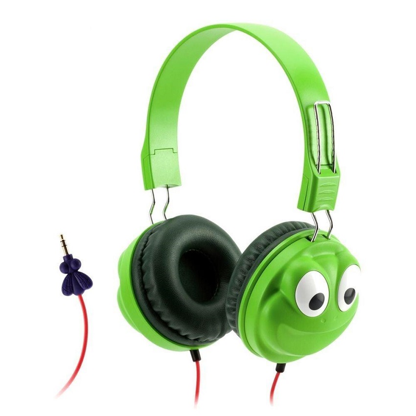 Griffin KaZoo MyPhones Frog Over Ear Headphones - GC35894 (Green)