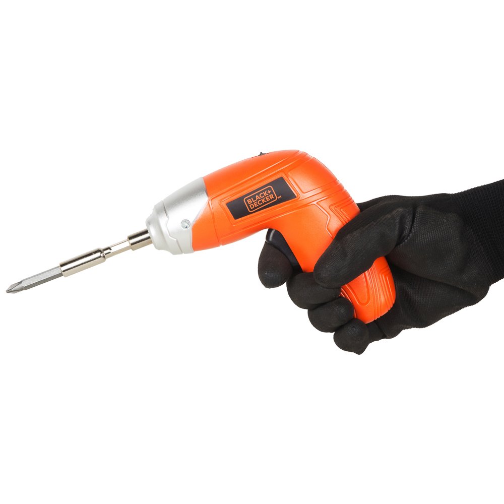 Black & Decker 3.6V Screwdriver + 10 Bit Sets - KC3610-B5