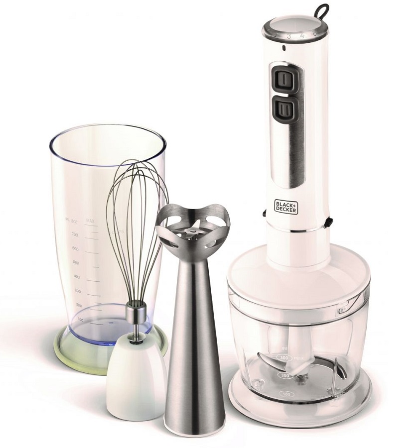 Black & Decker 4 in 1 Blender with Chopper & Whisk - 400W