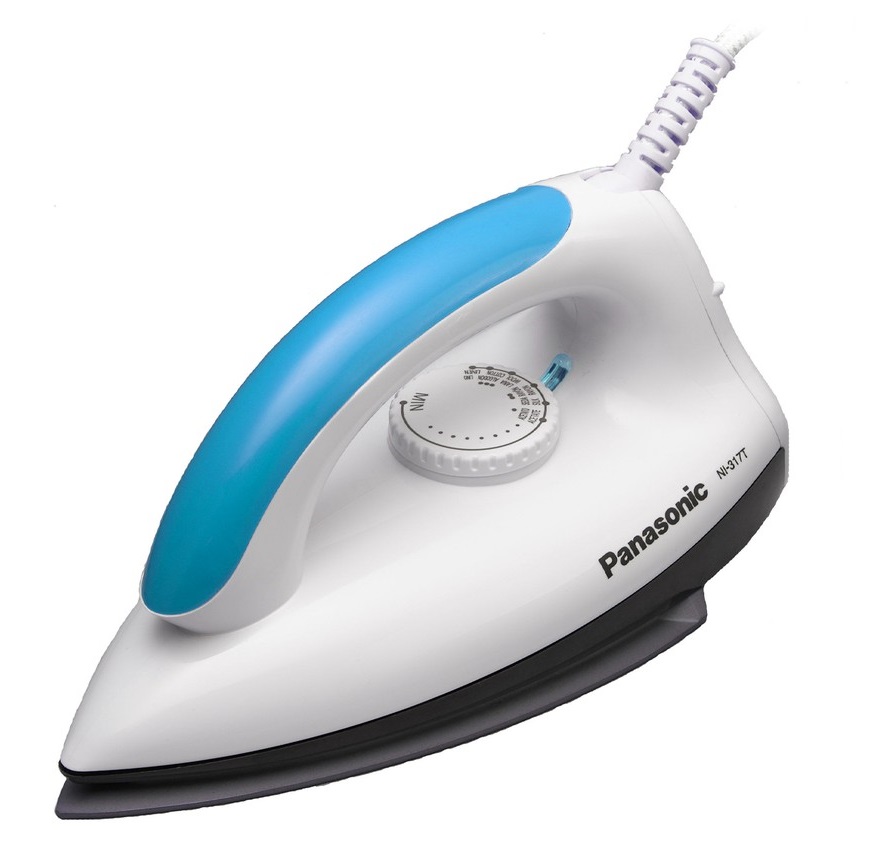 Panasonic Electric Dry Iron Machine White/Blue - NI-317TATH