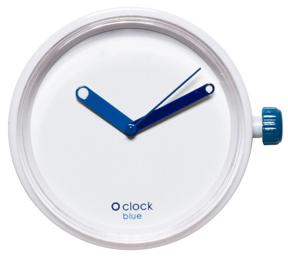 O'clock Watch Dial - Hands - Blue - OCF82