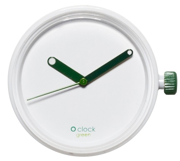 O'clock Watch Dial - Hands - Green - OCF83