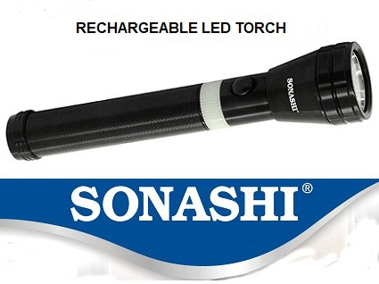 Sonashi Rechargeable LED Torch - SLT-181