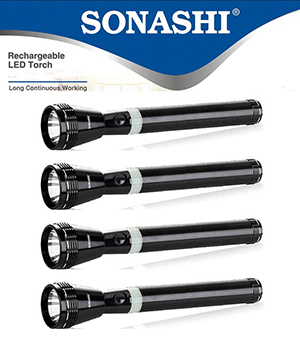 Sonashi Rechargeable LED  Torches 4 in 1