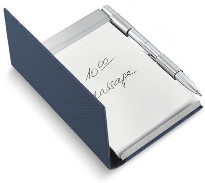 Philippi Todd Notebook With Pen - Blue