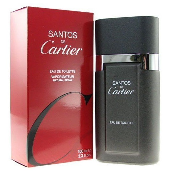 Cartier Santos Eau De Toilette Spray for Men - 100 ml