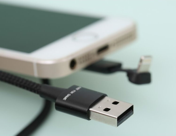 iWalk Crazy Link Gaming Charging Lightning Cable - Black