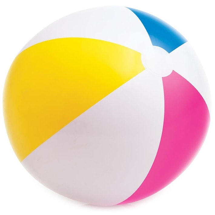 Intex Glossy Panel Beach Ball Pink - 61 cm