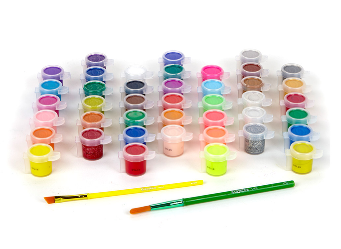 Crayola 42 Washable Paint Pots Set