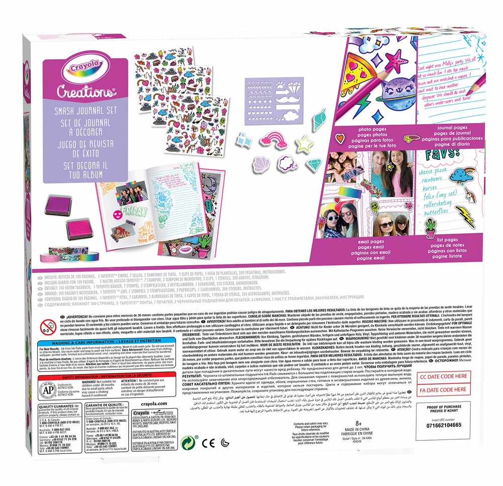 Crayola Creations Smash Journal