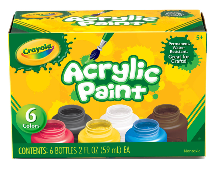 Crayola Acrylic Paint Set - 2 oz