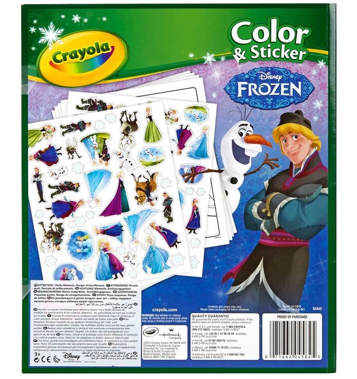 Crayola Color & Sticker Frozen