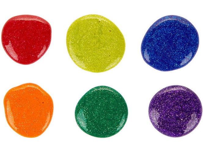 Crayola 6 CT Glitter Paint Set - 2 oz