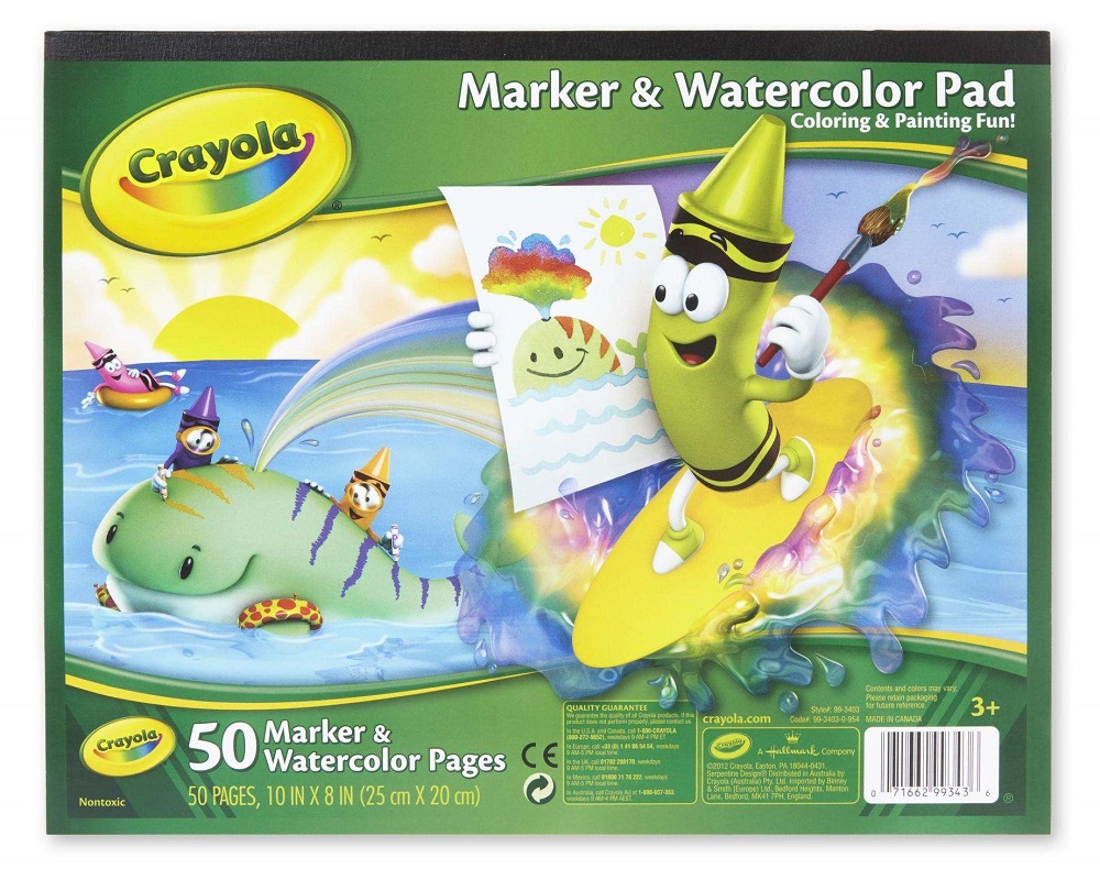 Crayola Marker & Watercolor Pad - 50 Pages
