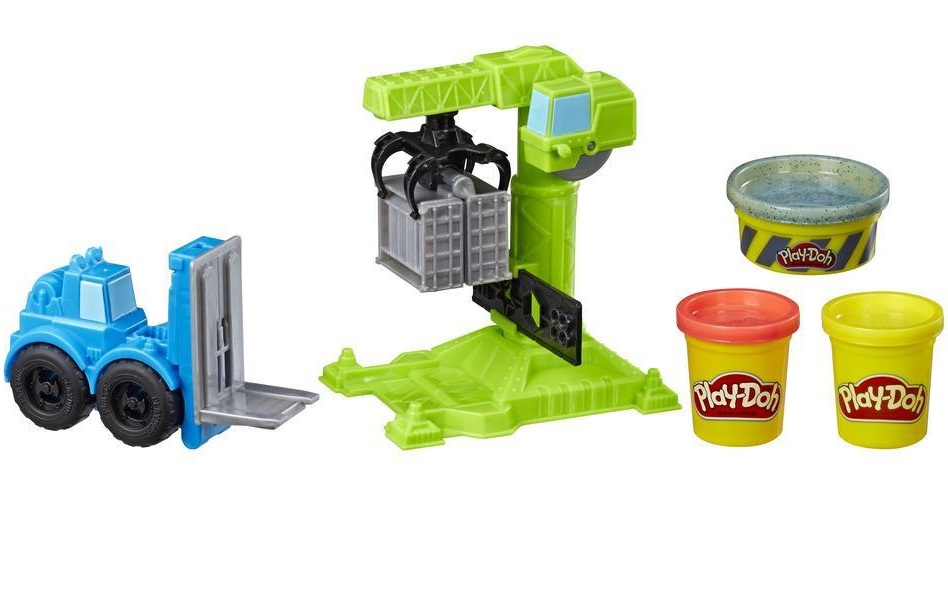 Play-Doh Wheels Crane and Forklift