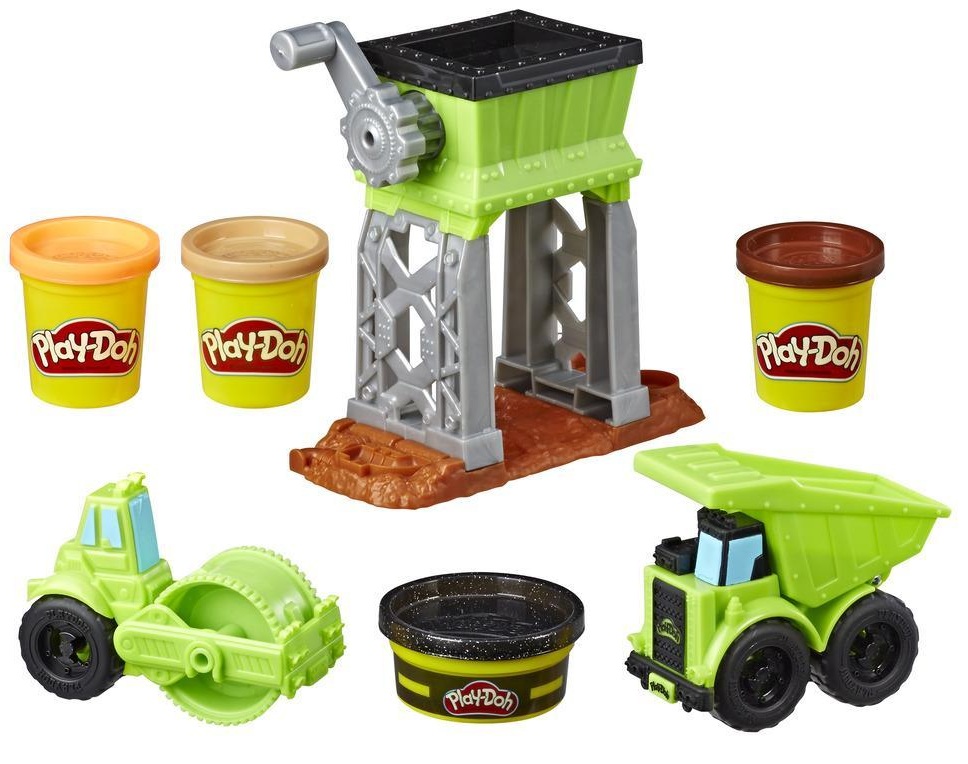 Play-Doh Wheels Gravel Yard Construction Toy