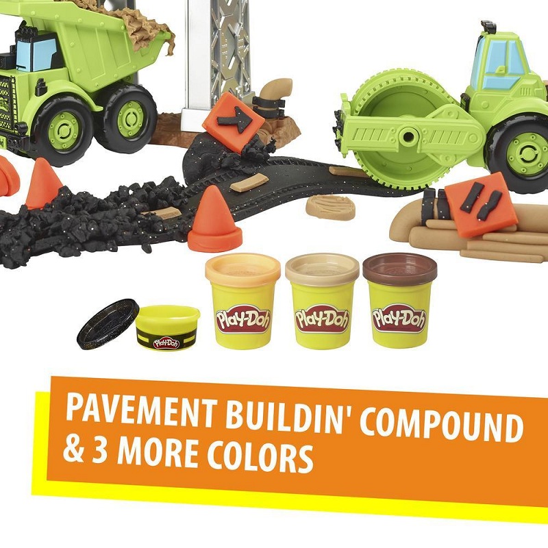 Play-Doh Wheels Gravel Yard Construction Toy