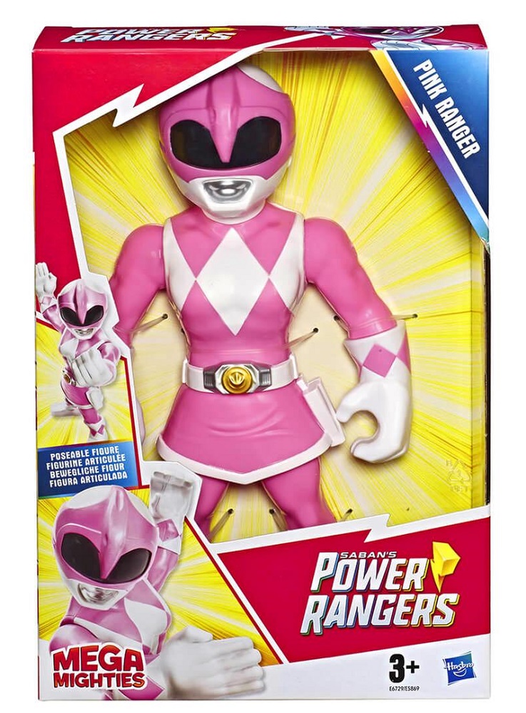 Hasbro - Power Rangers PSH Mega Mighties Action Figure - Pink