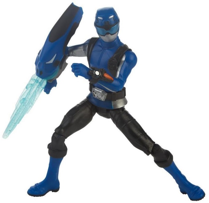 Hasbro - Power Rangers 6in BMR Core Action Figure - Blue