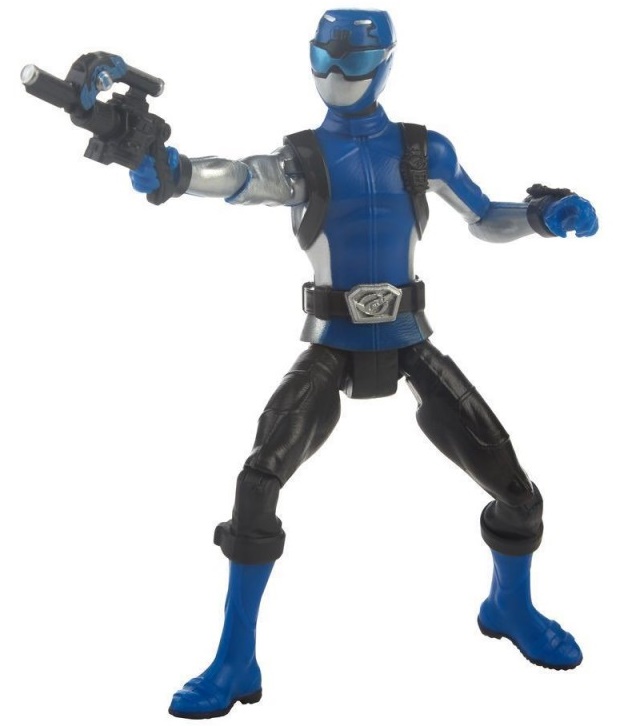 Hasbro - Power Rangers 6in BMR Core Action Figure - Blue