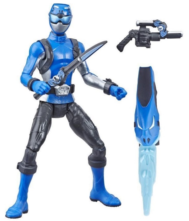 Hasbro - Power Rangers 6in BMR Core Action Figure - Blue