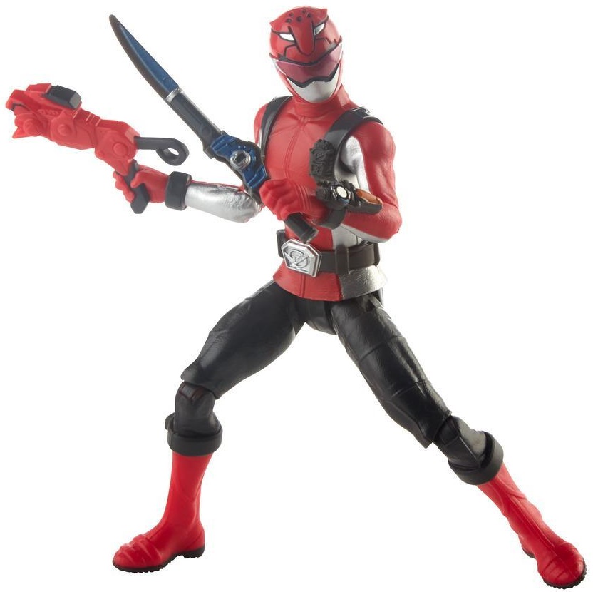 Hasbro - Power Rangers 6in BMR Core Action Figure - Red