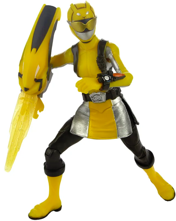 Hasbro - Power Rangers 6in BMR Core Action Figure - Yellow