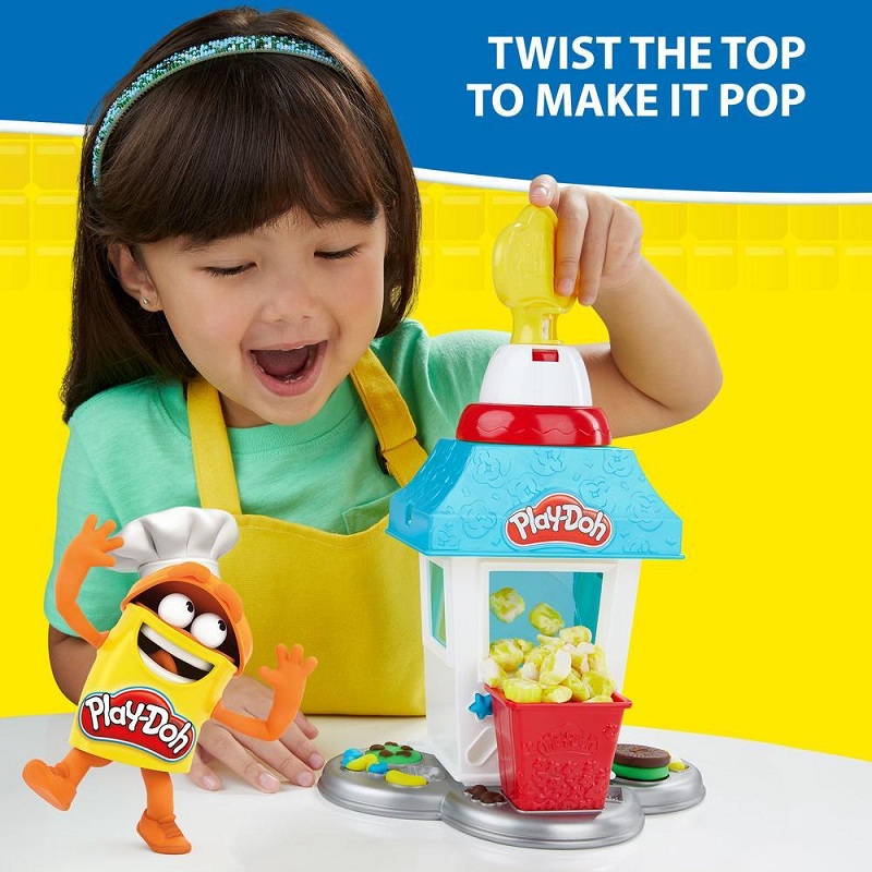 Play-Doh Kitchen Creations Popcorn Party Play Food Set