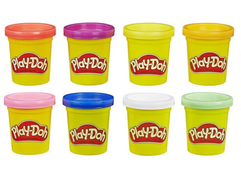 Play-Doh Hasbro Rainbow Non-toxic With 8 Colours